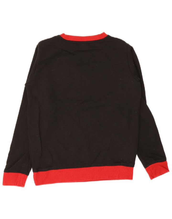 Felpa grafica da bambino con grafica Bench 11-12 anni in cotone nero