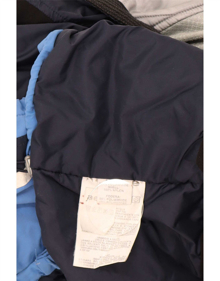 Giacca da sci da uomo con cappuccio Aesse IT 52 XL Blu Colourblock Poliammide