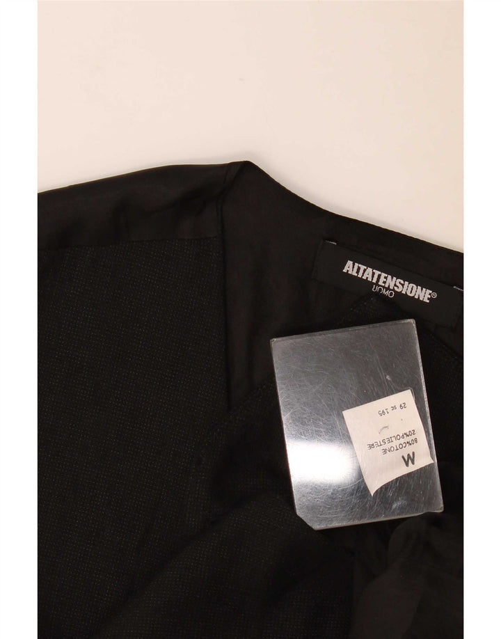 Gilet Uomo Altatensione Medio Cotone Nero