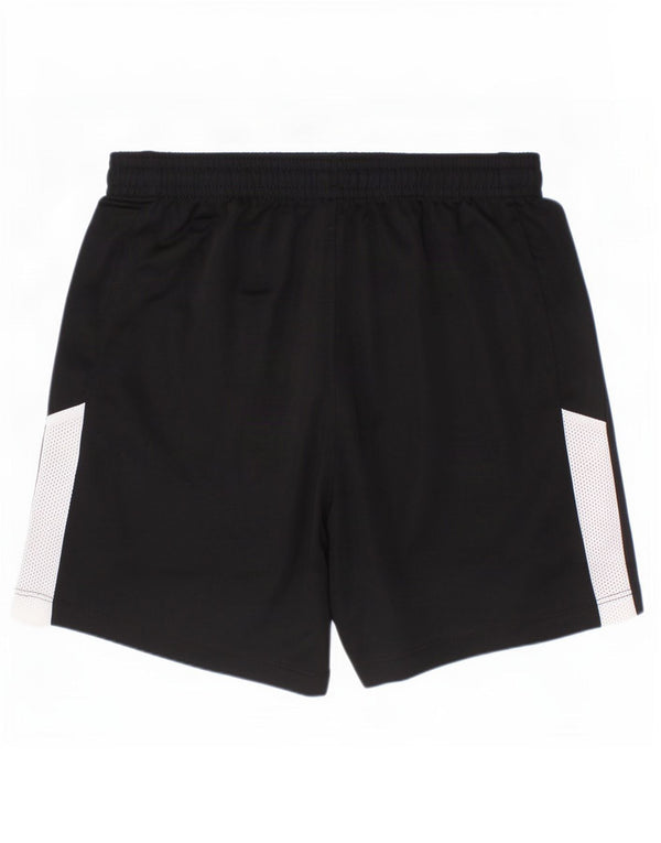 Pantaloncini sportivi Nike da ragazzo Dri Fit 8-9 anni Small Nero Colourblock Poliestere