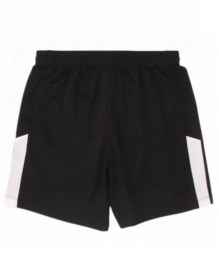Pantaloncini sportivi Nike da ragazzo Dri Fit 8-9 anni Small Nero Colourblock Poliestere