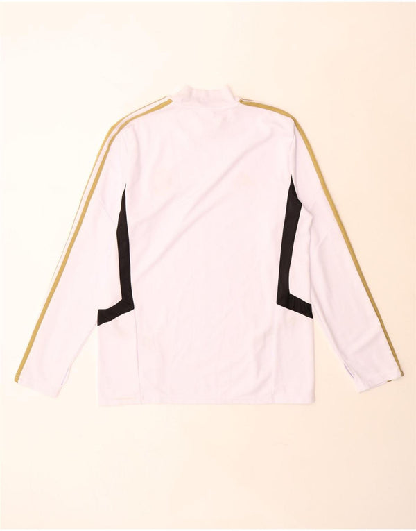 Adidas Uomo Real Madrid Top Manica Lunga XL Bianco Poliestere