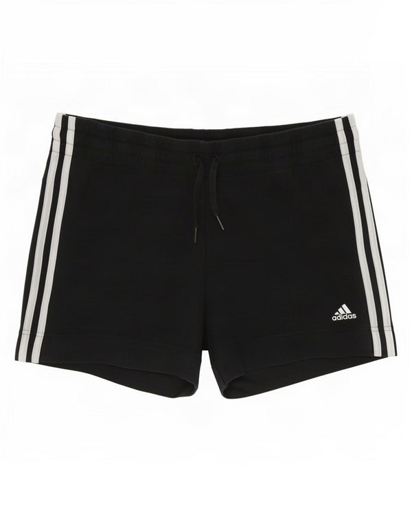 Pantaloncini sportivi Adidas da donna UK 12/14 medio neri
