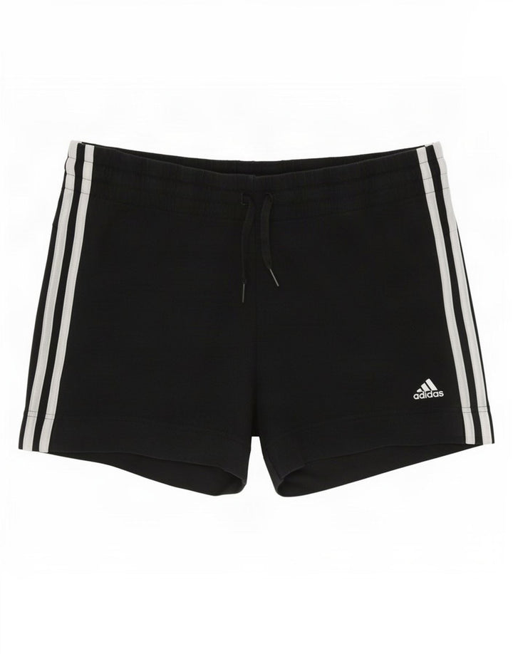 Pantaloncini sportivi Adidas da donna UK 12/14 medio neri