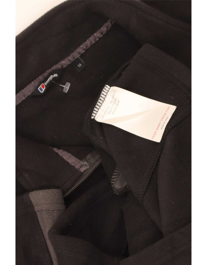 Giacca in pile da bambino Berghaus 12-13 anni Poliestere color block nero