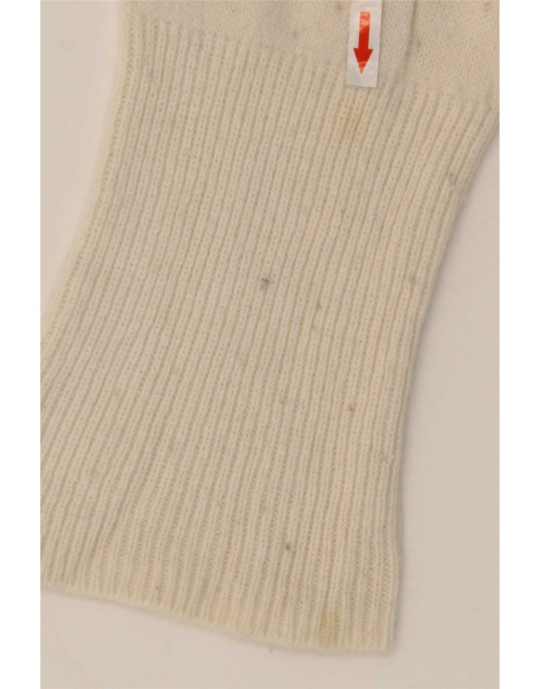 Maglione cardigan oversize da donna Zara UK 10 piccolo in lana bianca