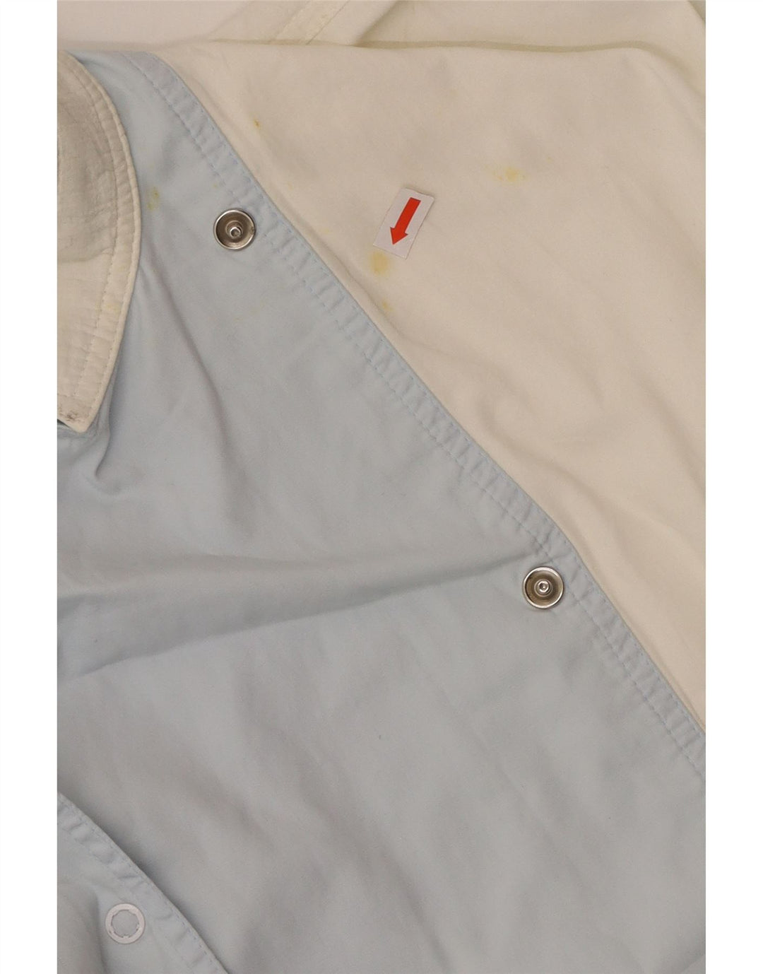 PENNY BLACK Giacca utilitaria da donna UK 14 Large Blu Colourblock Cotone