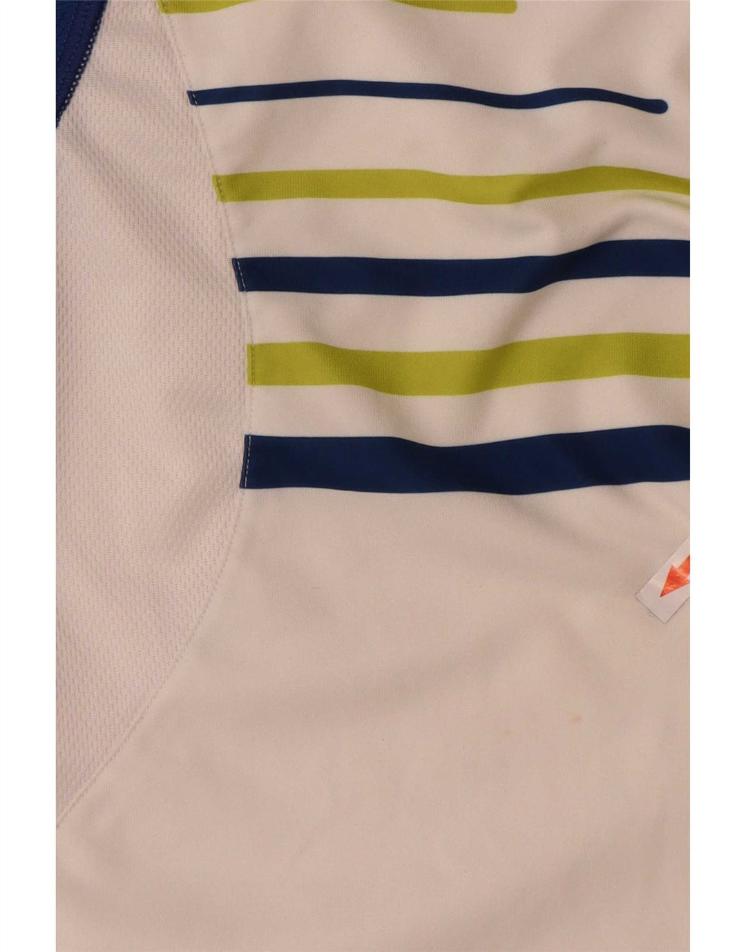 Polo da uomo Sergio Tacchini grande in poliestere color block bianco