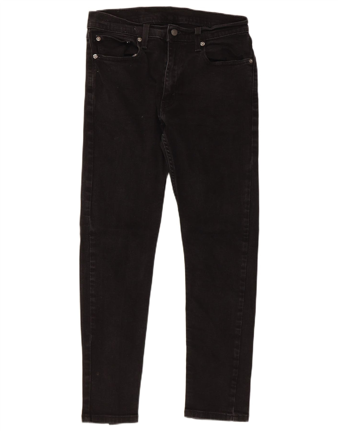 Jeans Levi's Uomo 512 Slim W32 L30 Cotone Nero