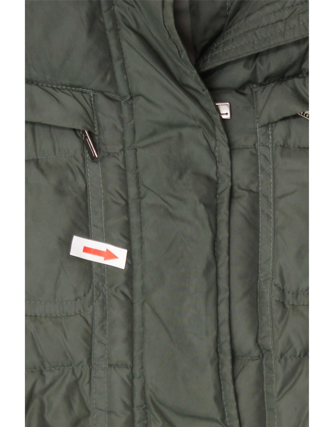 ADD Giacca imbottita da donna UK 12 Medium Khaki Poliammide