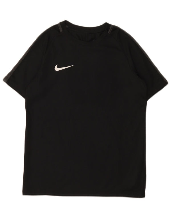 T-shirt da ragazzo Nike Dri Fit Top 10-11 anni blocco colore nero medio