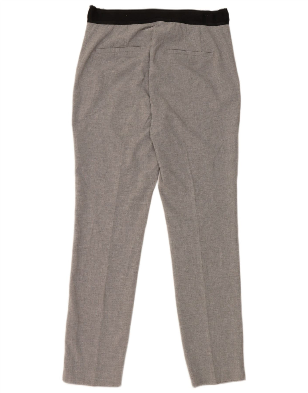 Pantaloni chino affusolati da donna Zara medi W30 L28 poliestere grigio