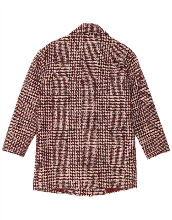 Cappotto doppiopetto da donna Esprit UK 10 piccolo poliestere bordeaux