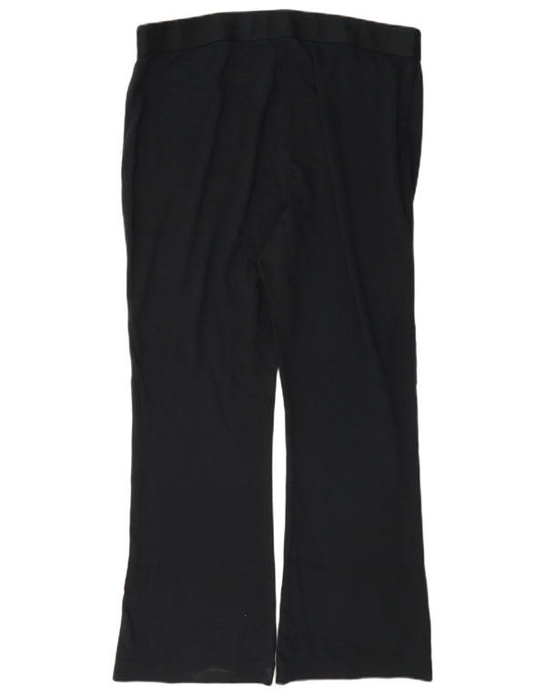 Pantaloni casual Bootcut da donna Marks & Spencer UK 16 Large W34 L28 Neri