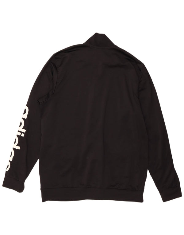 Giacca da tuta grafica Adidas Primegreen da uomo UK 52/54 2XL Nera