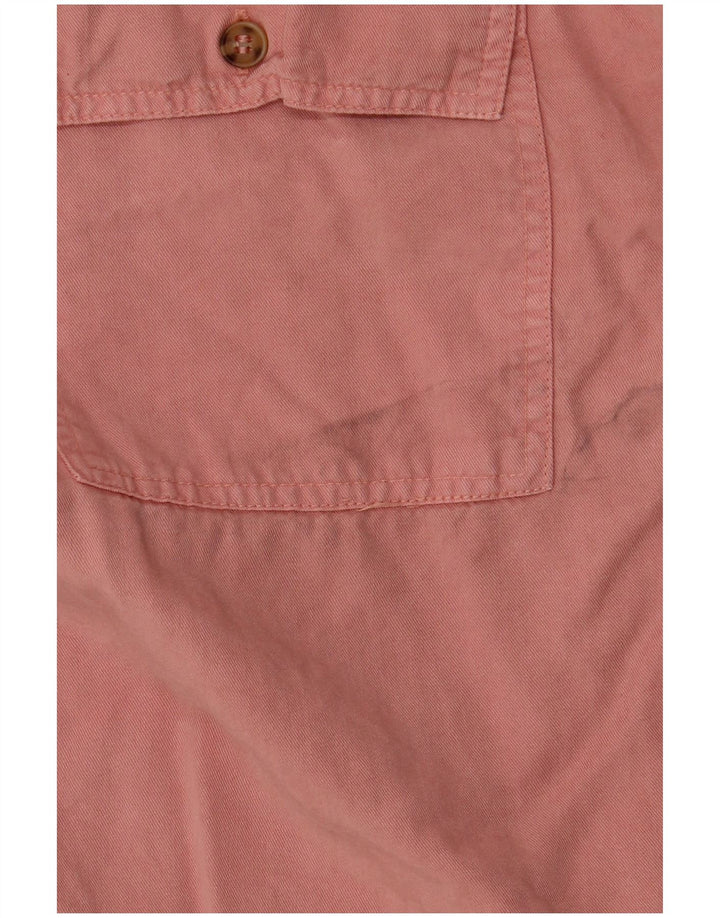 Topshop Donna Overshirt Camicia oversize UK 10 Small Lyocell rosa