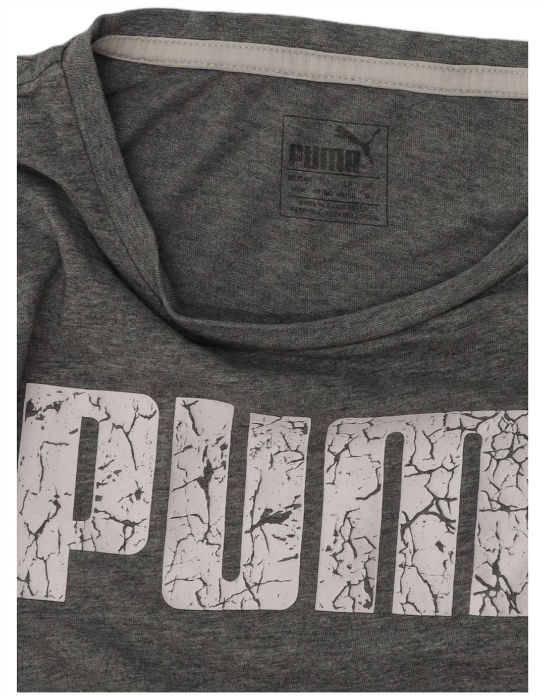 Maglietta grafica da uomo PUMA grigio medio