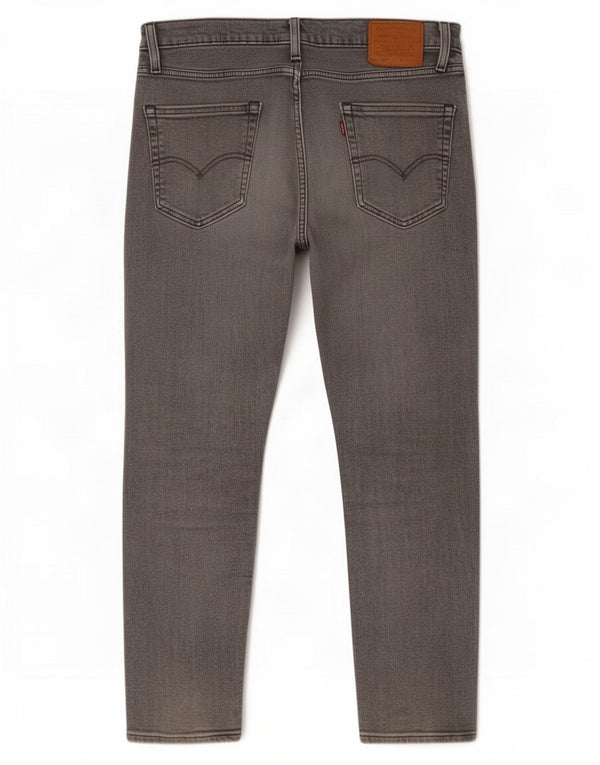 Levi's Uomo 502 Jeans affusolati W33 L30 Cotone grigio