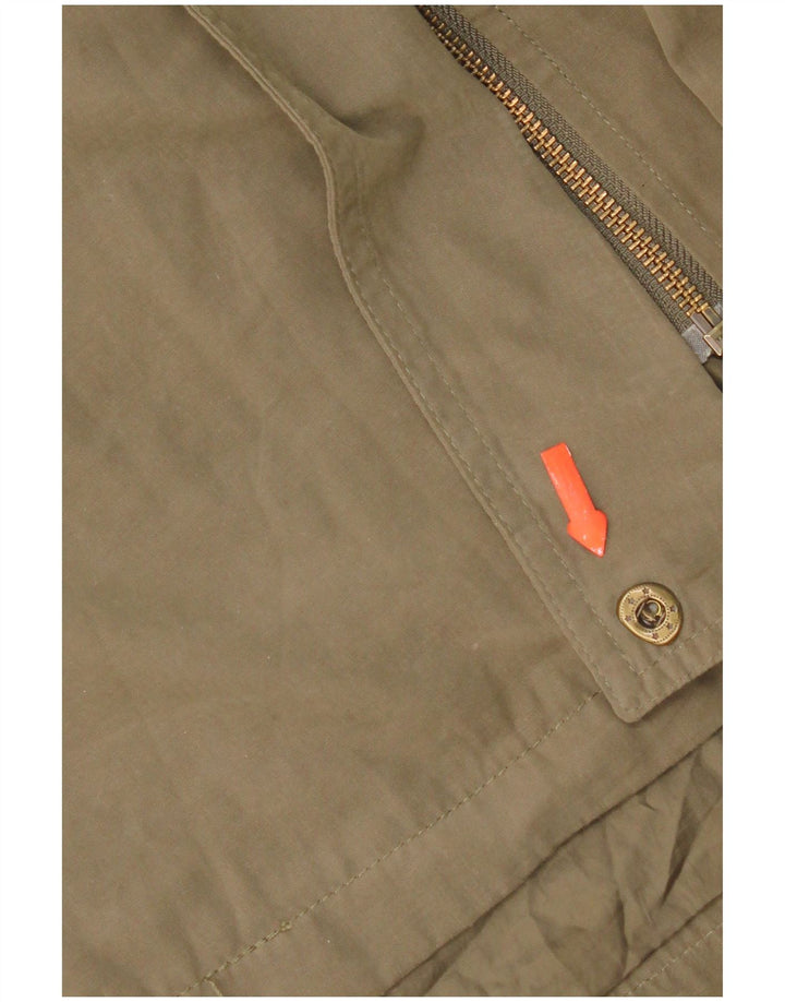 Giacca Parka con cappuccio da donna Oasis UK 10 Small Poliestere kaki