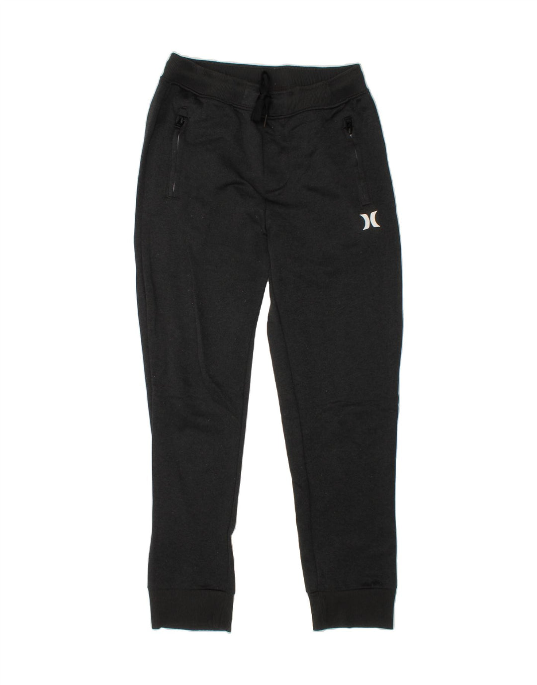 HURLEY Boys Tracksuit Trousers Joggers 10-11 Years Medium Grey Polyester Vintage Hurley and Second-Hand Hurley from Messina Hembry 