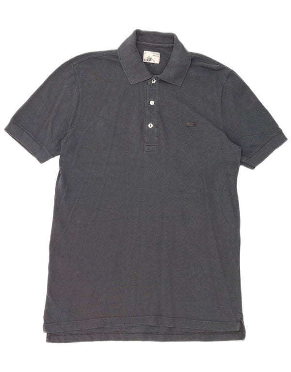 Polo da uomo LACOSTE taglia 3 piccola in cotone blu navy