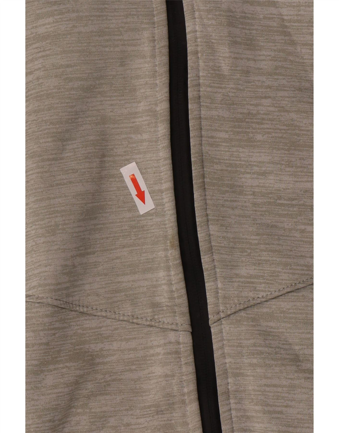 Maglione con cappuccio e zip da donna Superdry UK 12 Poliestere gessato grigio medio