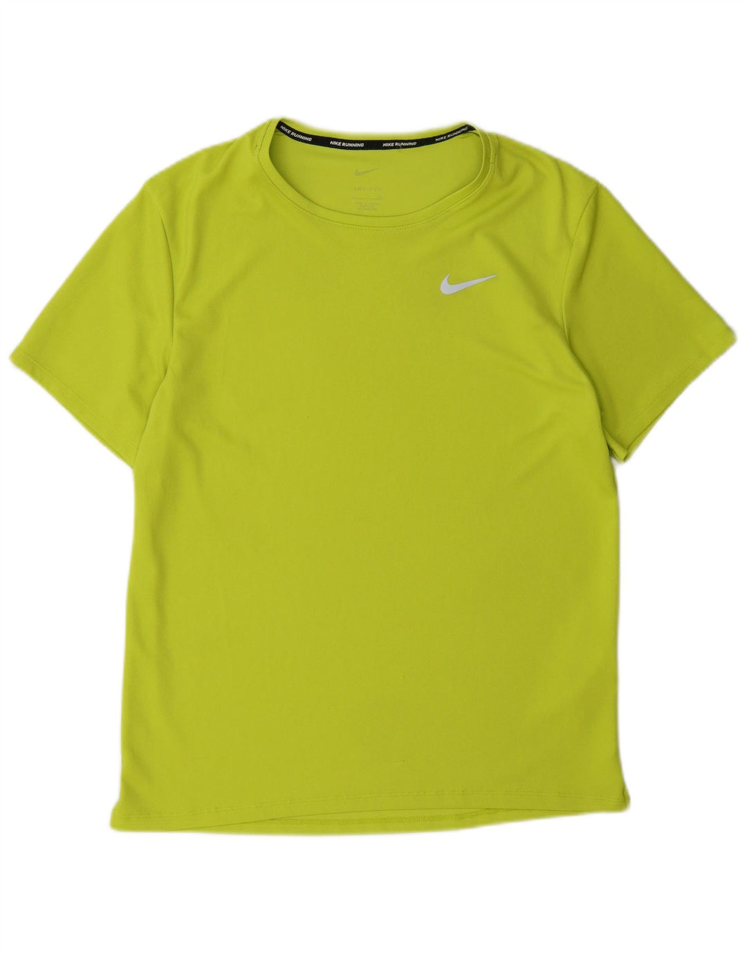 T-shirt Nike Dri Fit da uomo, piccola, in poliestere verde