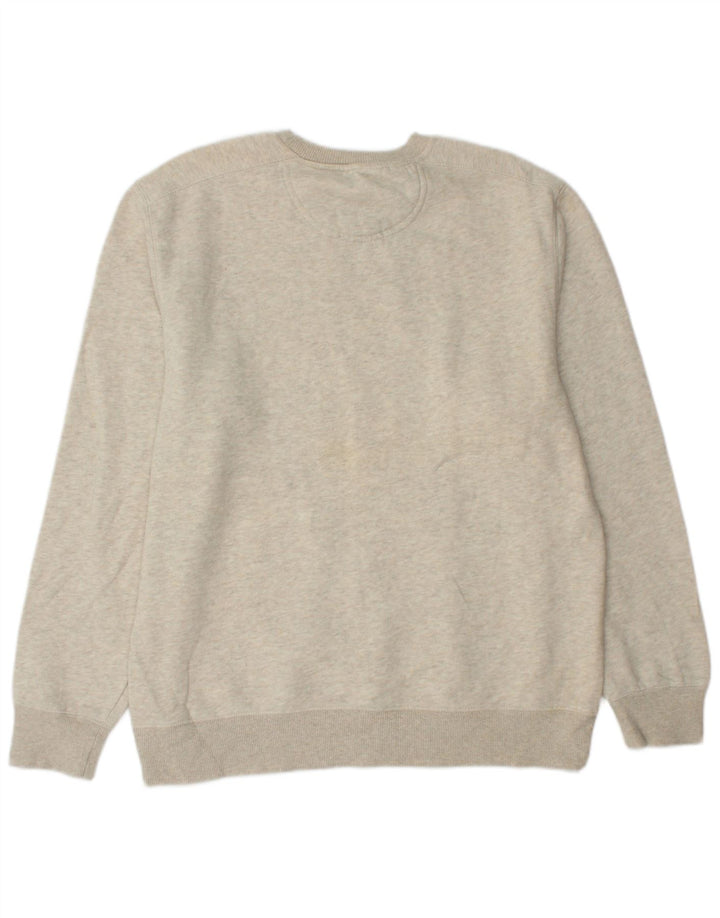 Felpa da uomo IZOD in cotone beige medio