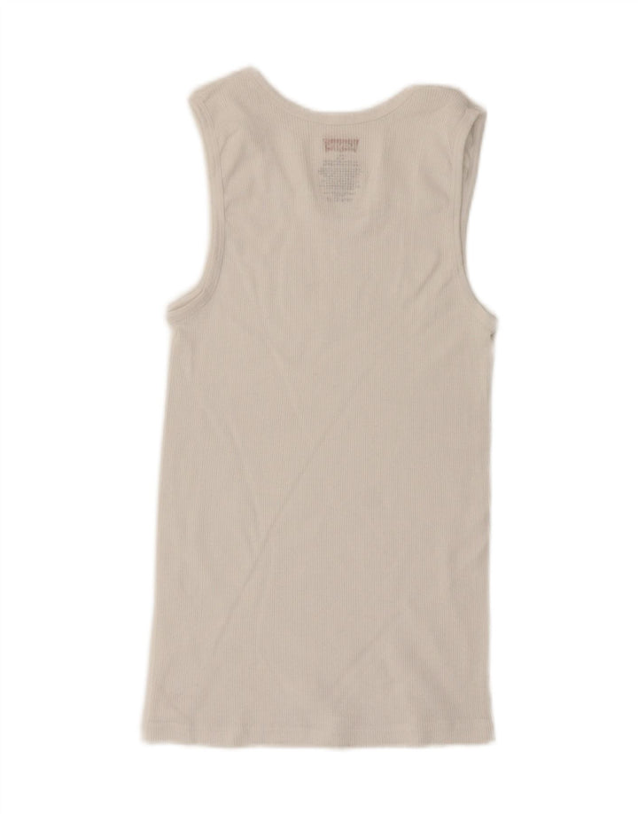 T-shirt da uomo Levi's Top UK 38/40 cotone bianco medio