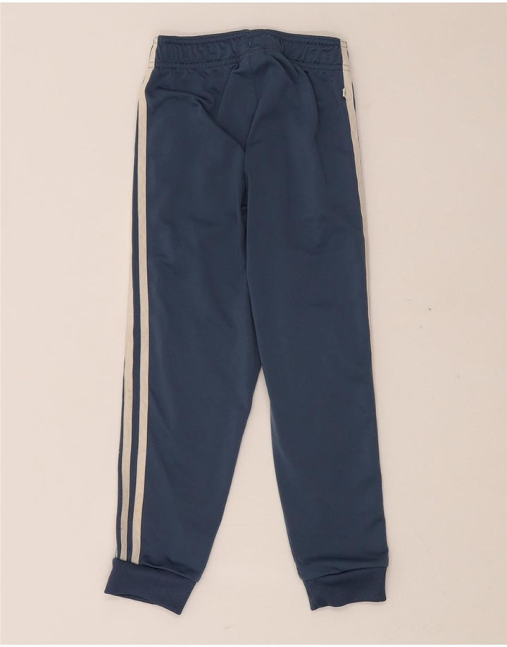Pantaloni della tuta da ragazzo ADIDAS Joggers 6-7 anni in poliestere blu