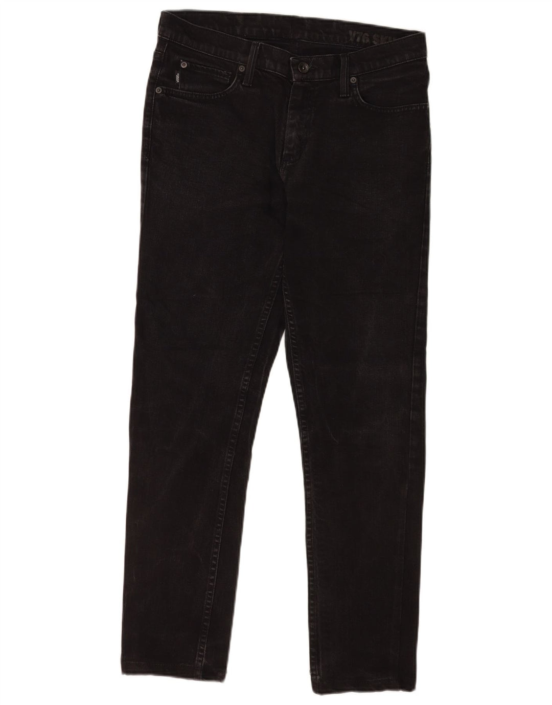 Jeans slim da uomo Vans W34 L29 cotone nero