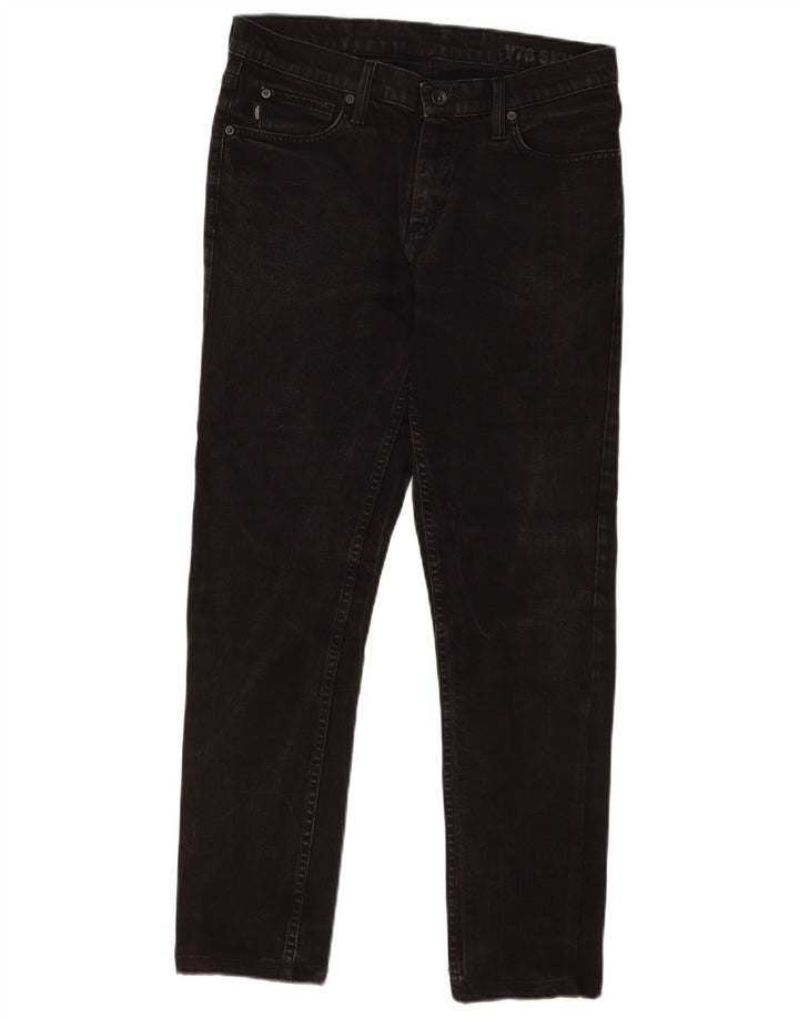 Jeans slim da uomo Vans W34 L29 cotone nero