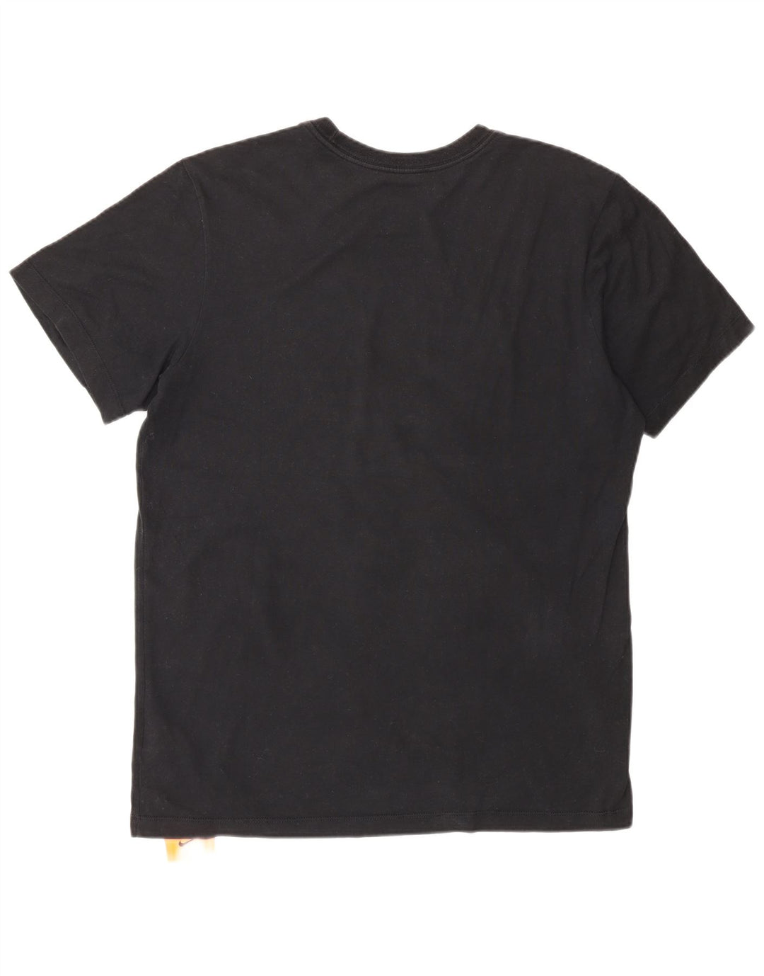 T-shirt grafica Nike Dri Fit da uomo in cotone medio nero
