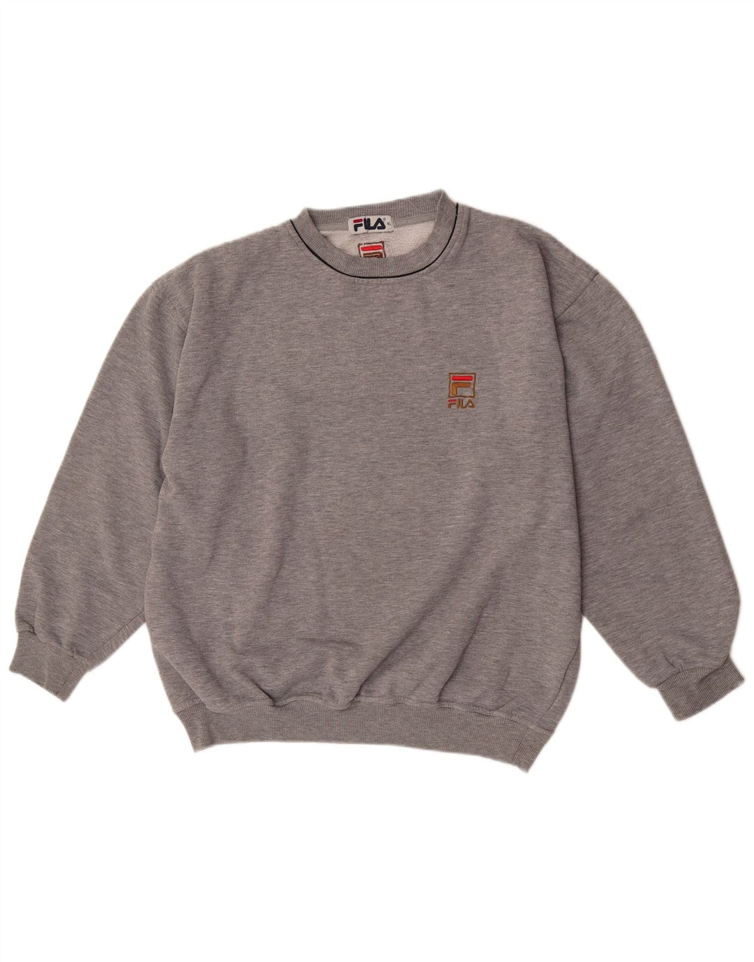 Felpa oversize da donna Fila Jumper UK 18 XL Poliestere grigio