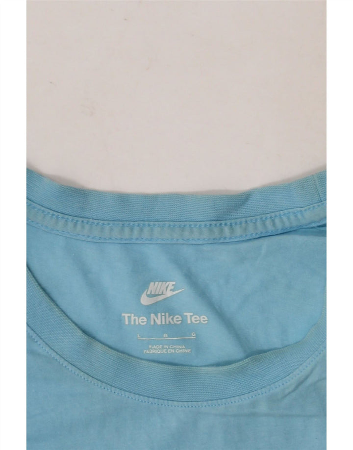 T-shirt da uomo NIKE Top grande blu