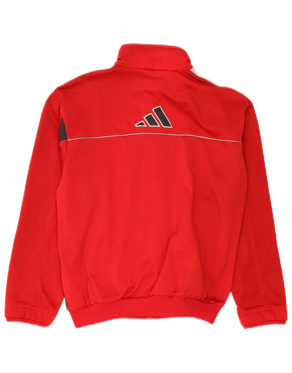 Giacca da ginnastica grafica da ragazzo Adidas 11-12 anni Colore rosso