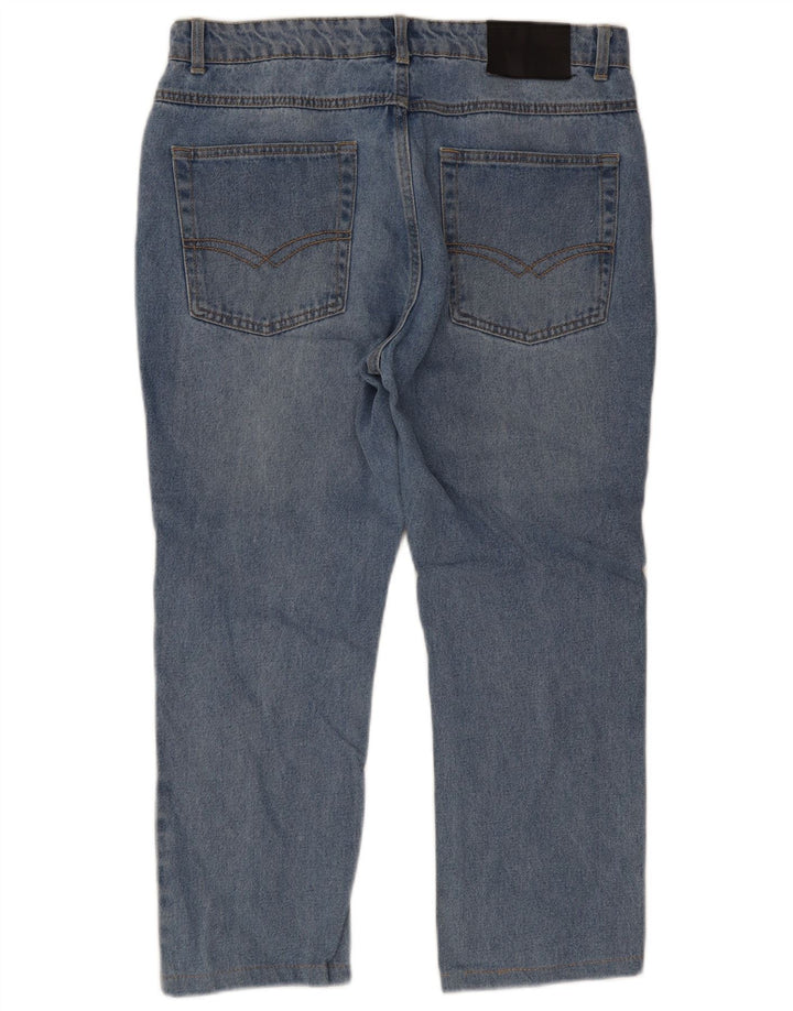 Jeans dritti vestibilità regolare da uomo Pierre Cardin W34 L24 Blu