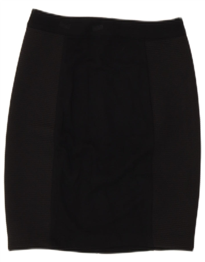 Gonna a tubino da donna French Connection UK 8 piccola W26 poliestere nero