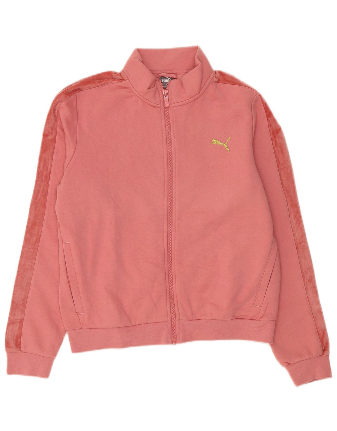 Giacca da ginnastica da donna con grafica Puma UK 16 Large Rosa Cotone