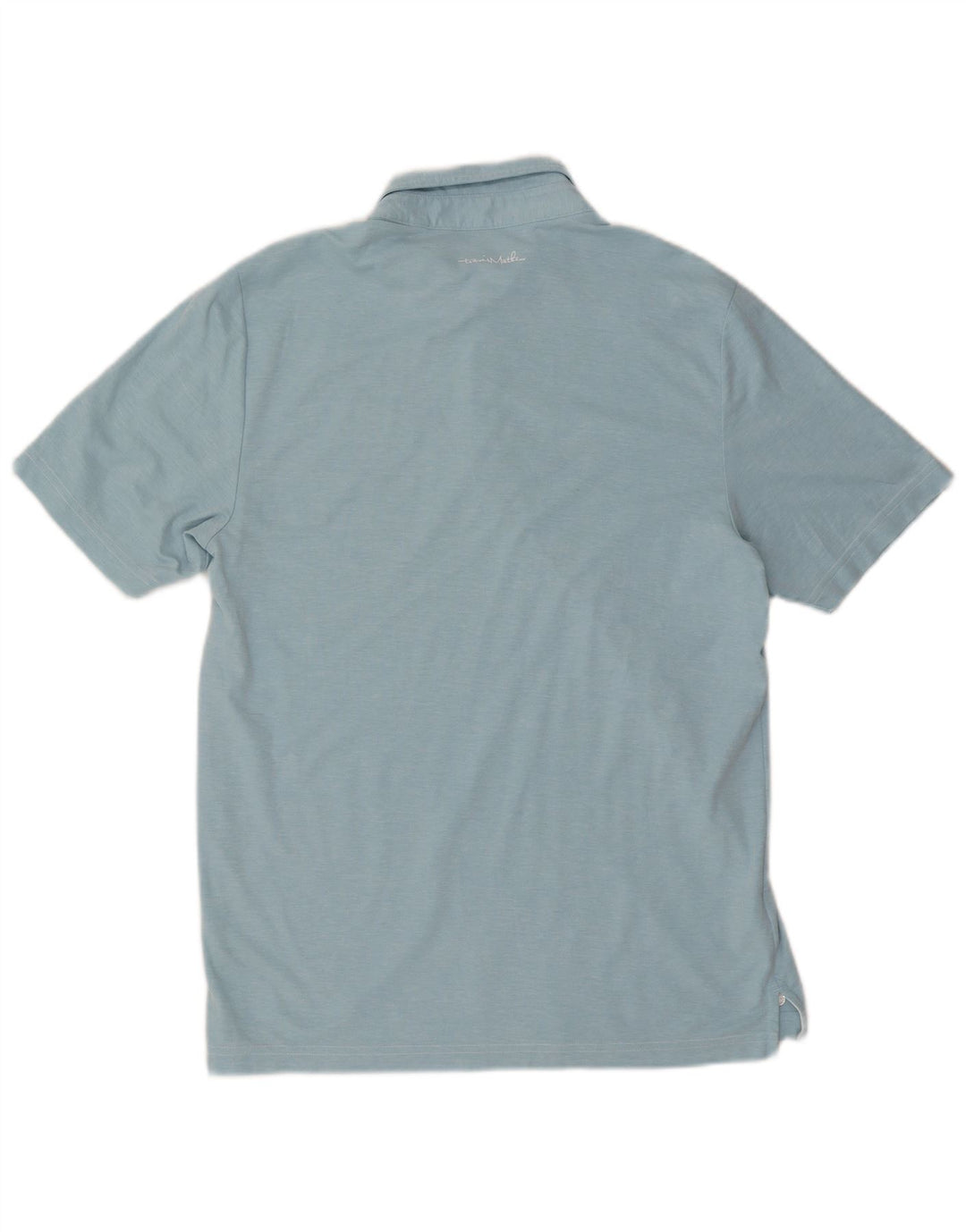 Polo da uomo Travis Mathew in cotone blu medio