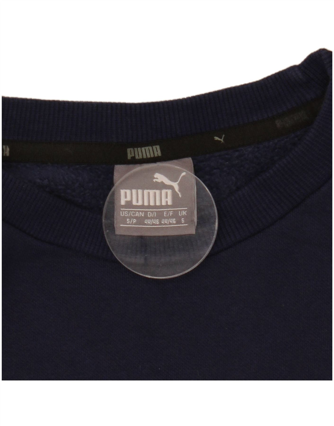 Felpa da uomo Puma Maglione piccolo blu navy