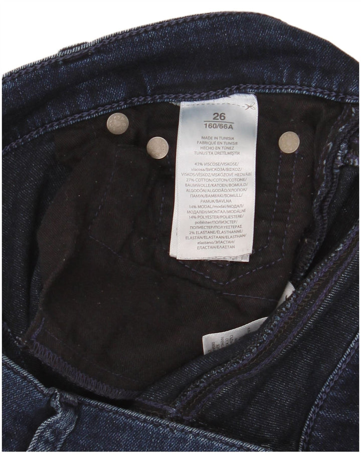 Jeans skinny da donna RALPH LAUREN W26 L30 viscosa blu