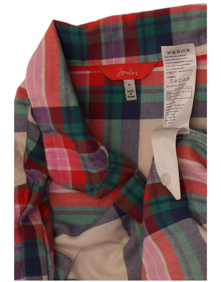 Abito camicia da donna Joules UK 14 Cotone a quadri multicolore medio
