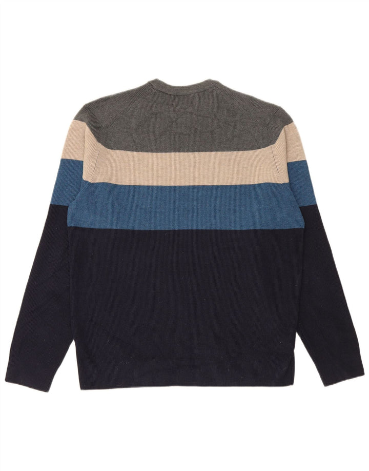 Maglione maglione girocollo da uomo Marks & Spencer grande multicolore