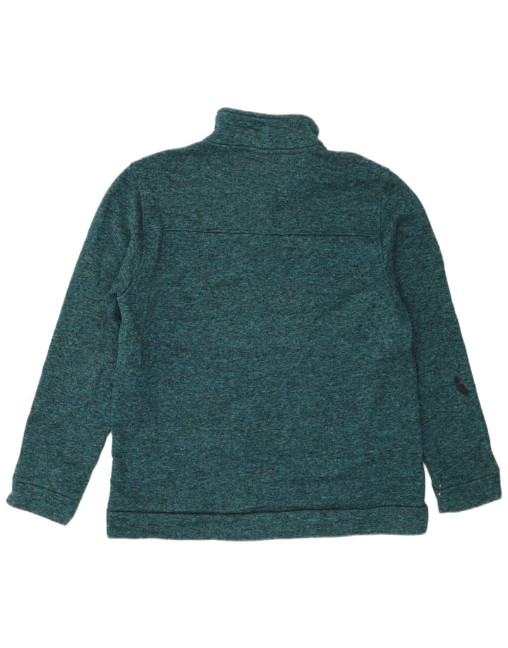 Mountain Warehouse Felpa da uomo Maglione Grande Poliestere chiazzato verde