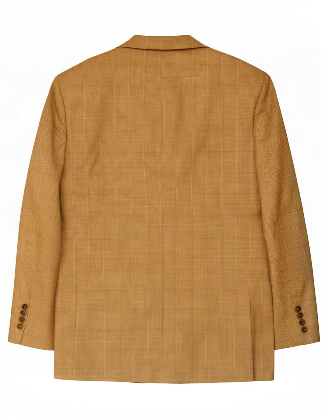 Giacca blazer da uomo a 3 bottoni Burberry IT 54 grande lana a quadri beige