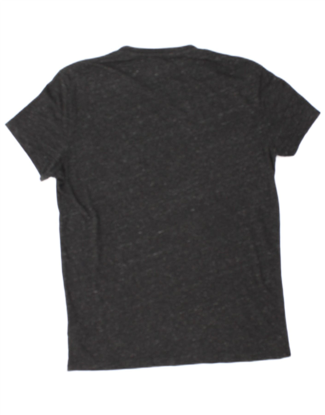 JACK WILLS Mens Slim Fit T-Shirt Top Small Black Flecked Polyester