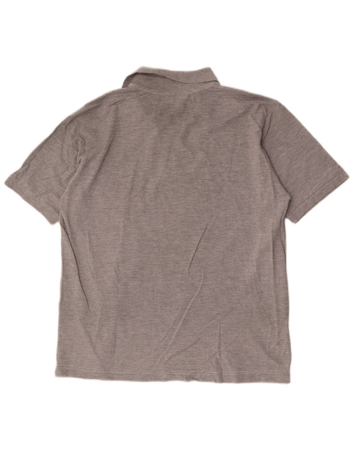 Polo Kappa Uomo Large in Cotone Grigio