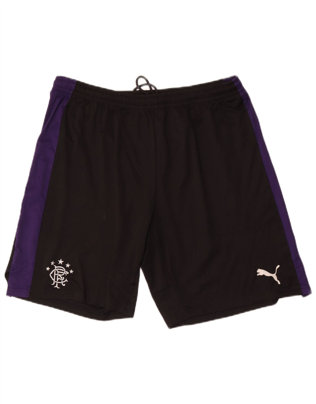 Pantaloncini sportivi grafici da uomo Puma XL color block nero