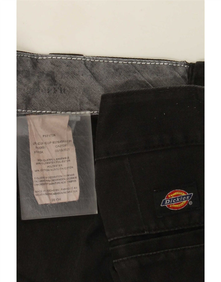 Pantaloncini di jeans da donna Dickies W38 XL poliestere nero
